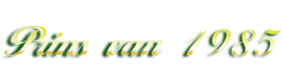 Prins van 1985